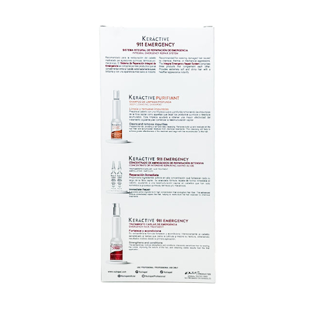 Combo Nutrapel 911 Sistema De Reparación De Emergencia Emp 6
