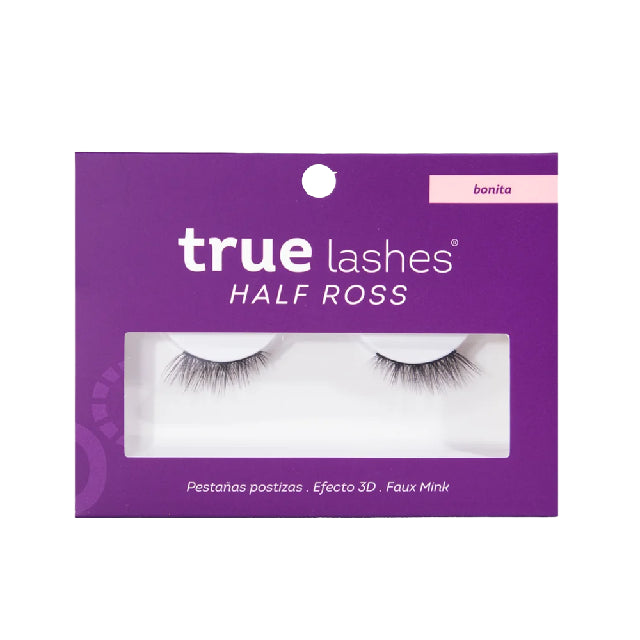 Pestaña True Lashes 3D Half Ross Bonita