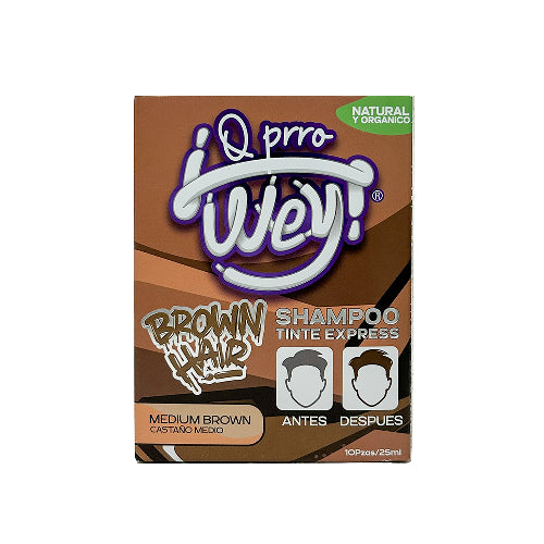 Caja Tintes Q Prro Wey Castaño Medio 10Pza