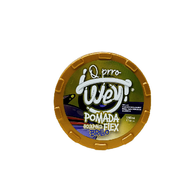 Pomada Q Prro Wey Sculping Flex Dorada 150Ml