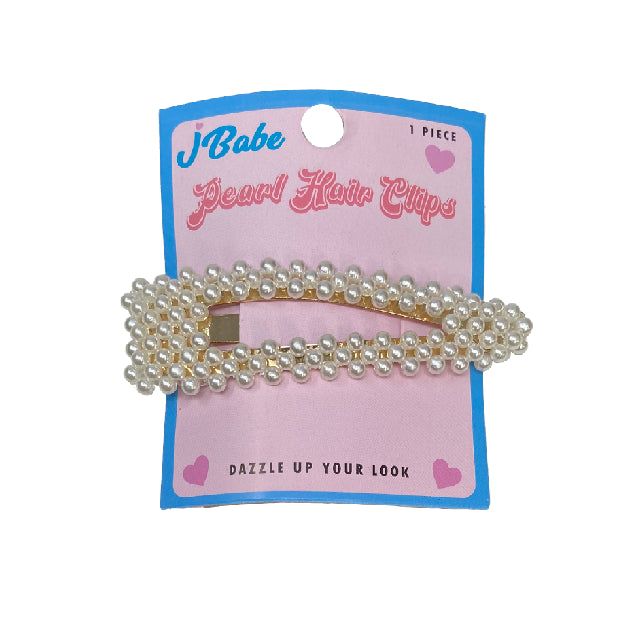 Broche Perla Jbabe Pearl Hair Clips 1Pza Hc01