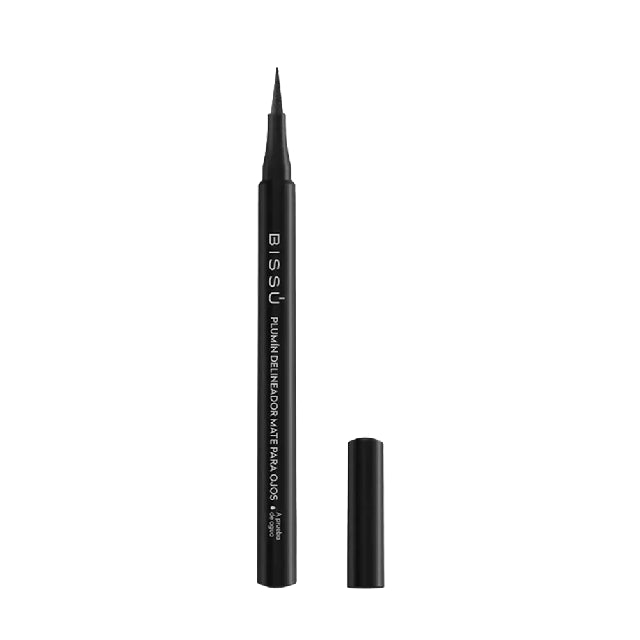 Delineador Bissu Plumin Negro Mate Emp 6