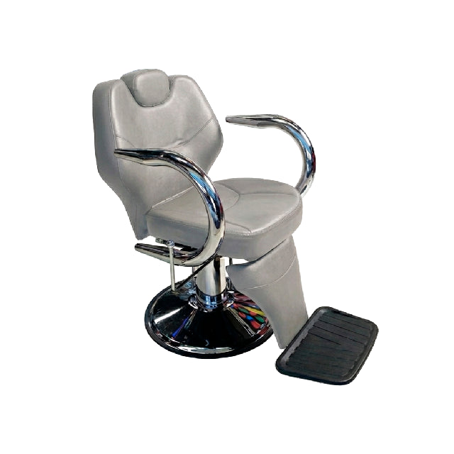 Silla Xiird Obsidiana Brazos Metal Gris 153223 A