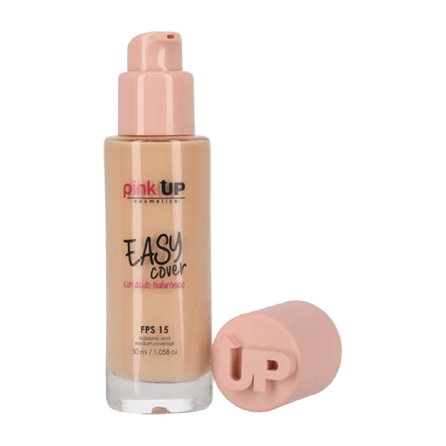 Maquillaje Liquido Pink Up Easy Cover True Beige 30G