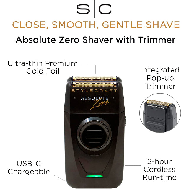 Shaver Sc Absolute Zero Style Craft Negra