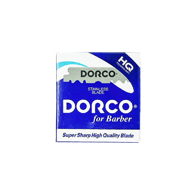 Navaja Dorco Mitades Azul Jabonera 100Pza