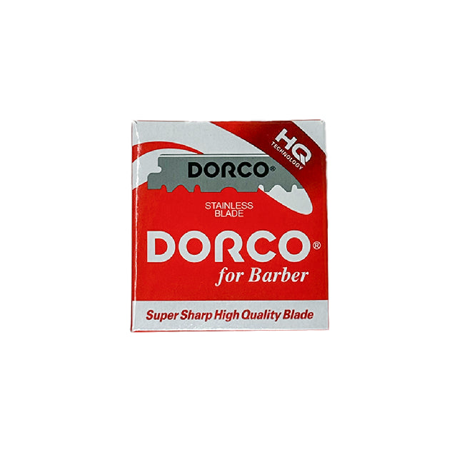 Navaja Dorco Mitades Roja Jabonera 100Pza