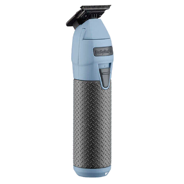 Combo Babyliss Fx One Clipper Trimmer Y Cargador Con 2 Pilas Azul