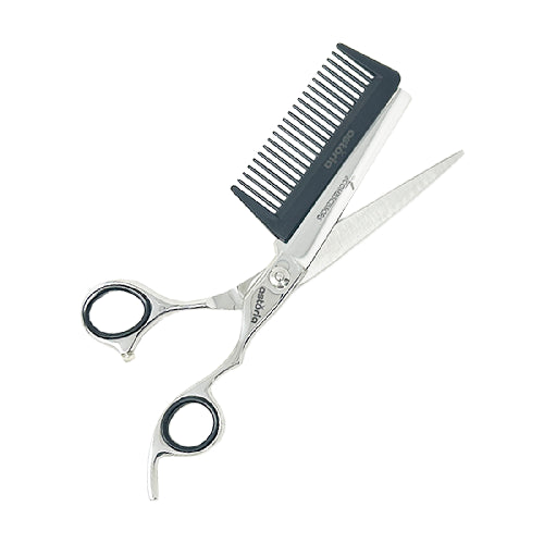 Tijera Astoria Con Peine Combscissors Plata