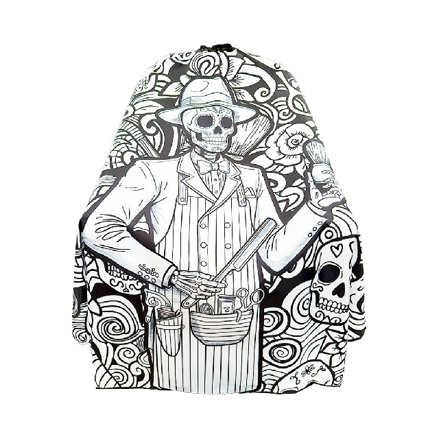 Capa Beauty B Premium Barbero Calavera 153695