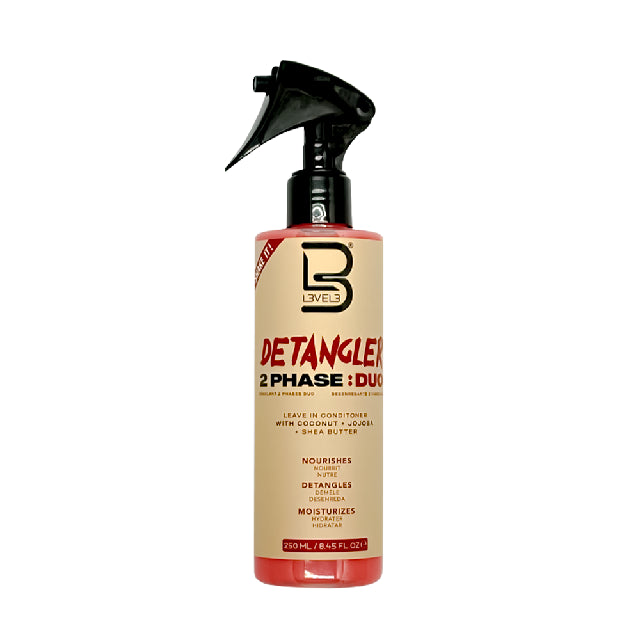 L3VEL3 2 PHASE DETANGLER SPRAY / LEAVE IN CONDITIONER 250ML