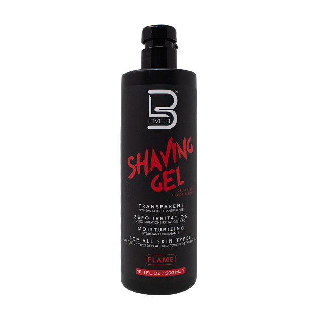 L3VEL3 Shaving Gel Flame 500 ml