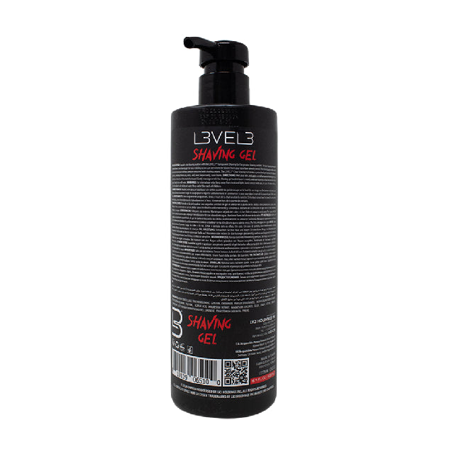 L3VEL3 Shaving Gel Flame 500 ml