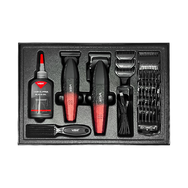 Combo Vgr Rojo Clipper Y Trimmer V-640