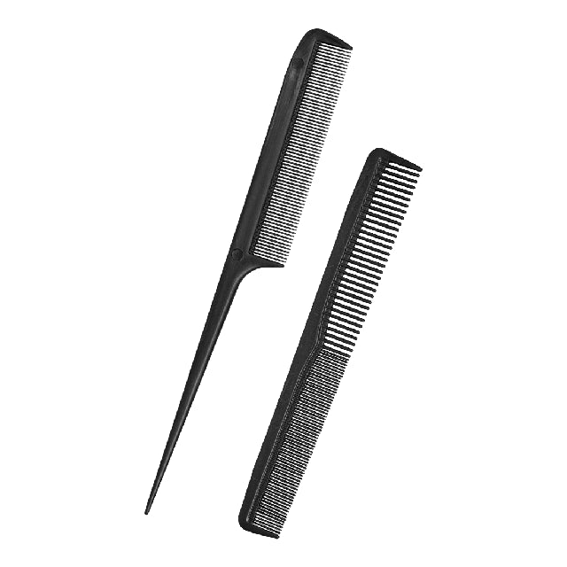 Combo Peines Pomania Numerado Y Colita 2Pza