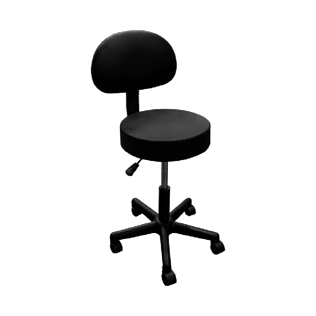 Silla ASK Neumatica con Respaldo Negra PST002