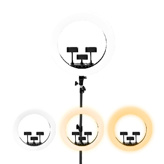 Aro de Luz Tres Soportes con Control 21 HQ-21 Emp4