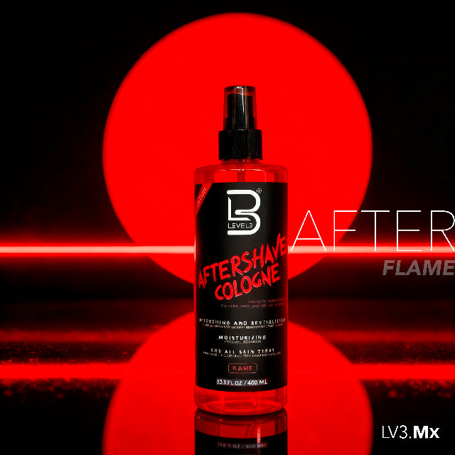 L3VEL3 Aftershave Cologne Flame 400 ml