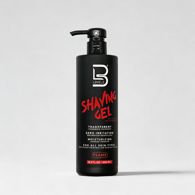 L3VEL3 Shaving Gel Flame 500 ml