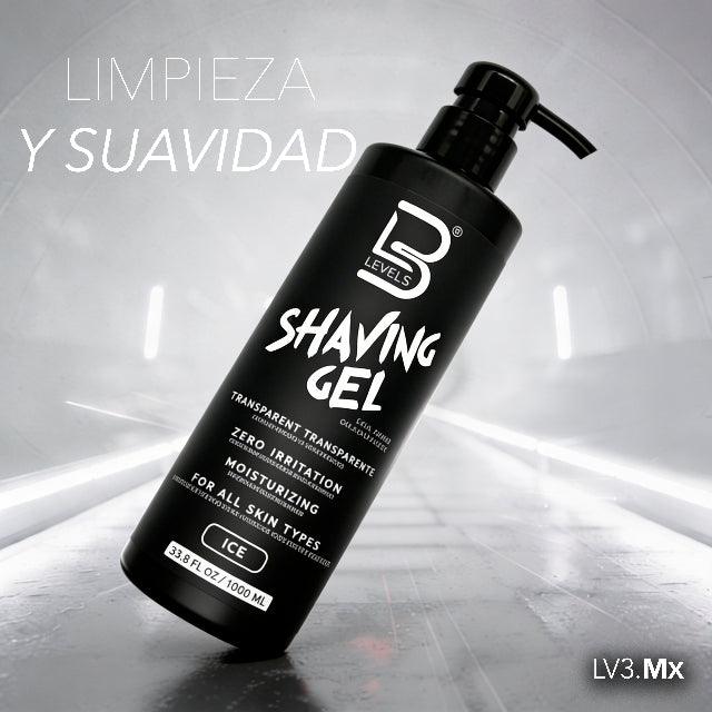 L3VEL3 Shaving Gel Ice 1000 ml
