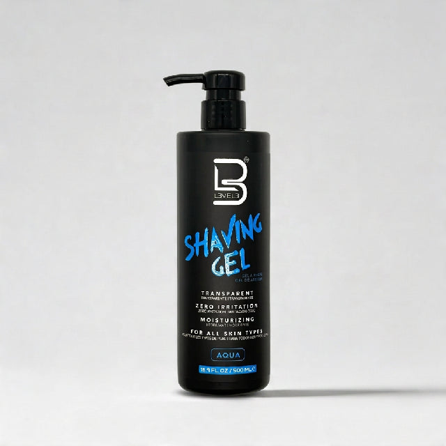 L3VEL3 Shaving Gel Aqua 500 ml