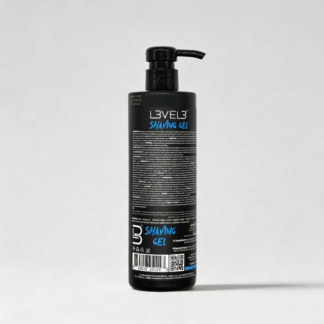 L3VEL3 Shaving Gel Aqua 500 ml