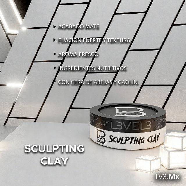 L3VEL3 SCULPTING CLAY 150ML
