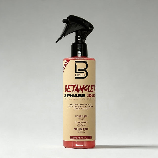 L3VEL3 2 PHASE DETANGLER SPRAY / LEAVE IN CONDITIONER 250ML