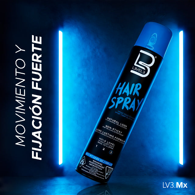 L3VEL3 FREEZE HAIR SPRAY 383GR