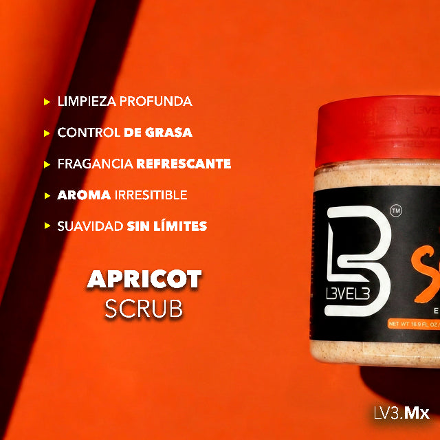 L3VEL3 Apricot Scrub 500 ml