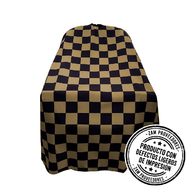 Capa DEFECTO Beauty B Premium Cuadros Negro y Beige 153807