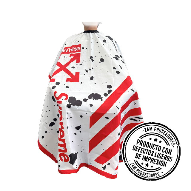 Capa DEFECTO Beauty B Premium Off White Rojo Fondo Blanco 153650