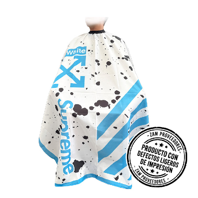 Capa DEFECTO Beauty B Premium Off White Azul Fondo Blanco 153638