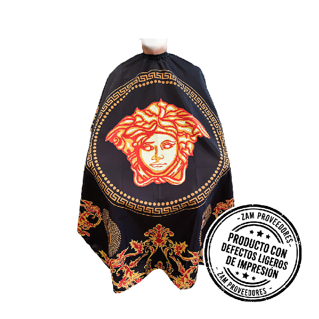 Capa DEFECTO Beauty B Premium Versace Circulos Negro Y Amarillo 153040