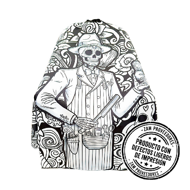 Capa DEFECTO Beauty B Premium Barbero Calavera 153713