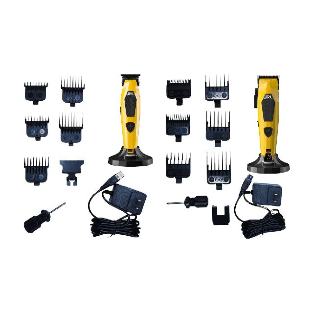 Combo JRL Diamante Clipper y Trimmer Amarillo