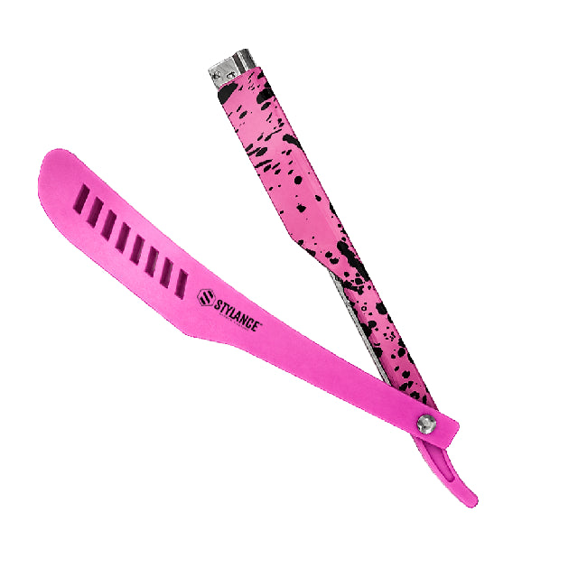 Portanavajas Stylance Riel Plastico Rosa