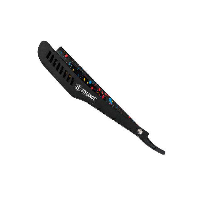 Portanavajas Stylance Riel Plastico Negro