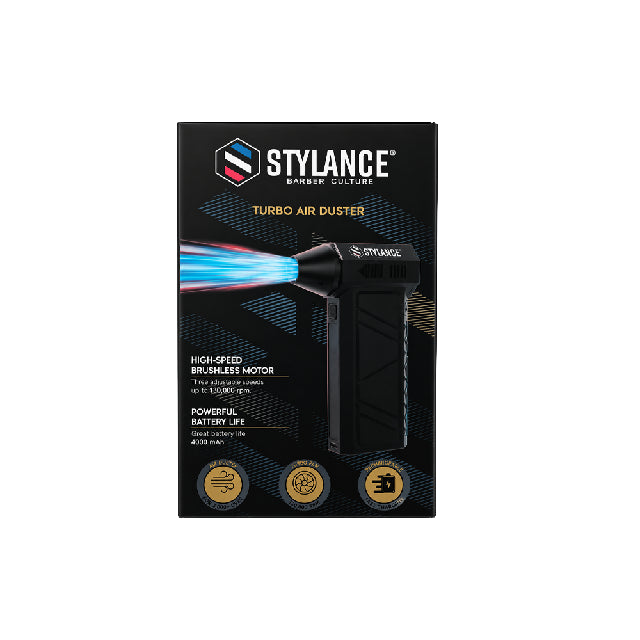 Compresor Stylance Turbo Air Duster 130000rpm Negro