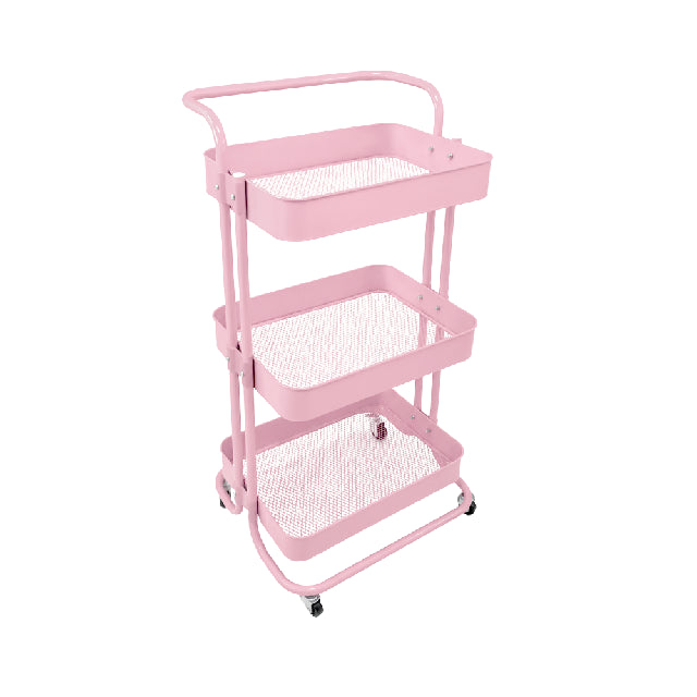 Robot Q Prro 3 Niveles Metal ROSA