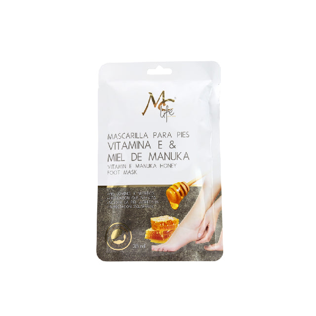 Mascarilla Pies MC Life Vitamina E Miel de Manuka 35ml