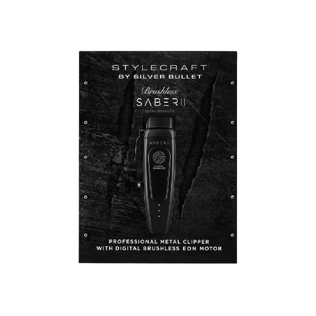 Clipper SC SABER II Style Craft Cordless Black