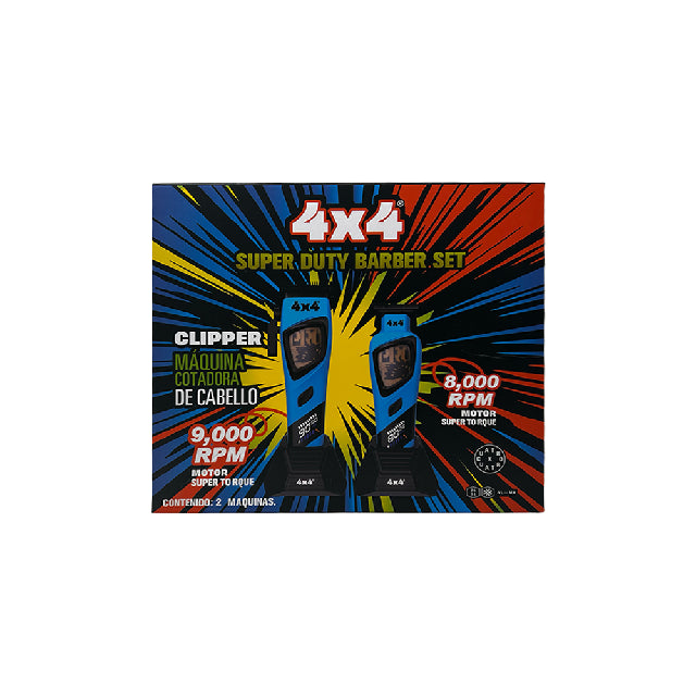 Combo 4x4 Super Duty Clipper y Trimmer Emp 10