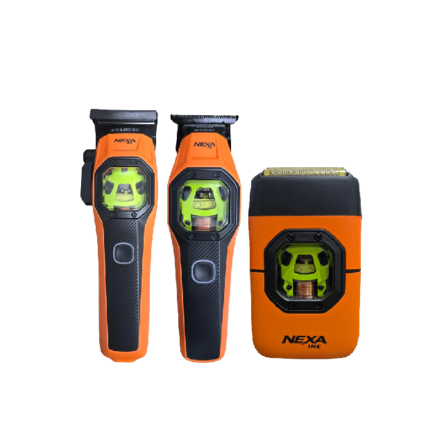 Combo NEXA Clipper Trimmer y Shaver Naranja Emp 12