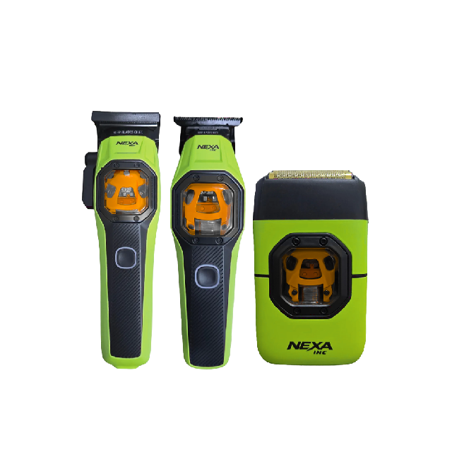 Combo NEXA Clipper Trimmer y Shaver Verde Emp 12