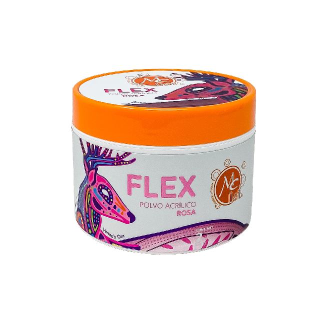 Acrilico Mc Nails Flex Rosa 2Oz Mcp2r