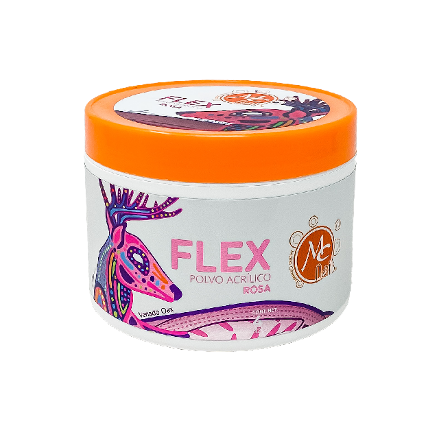Acrilico Mc Nails Flex Rosa 4Oz Mcp4r