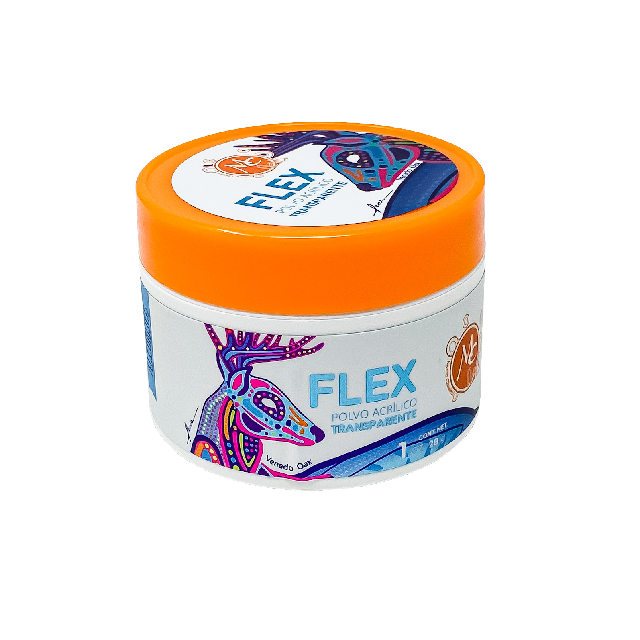 Acrilico Mc Nails Flex Transparente 1Oz Mcp1t