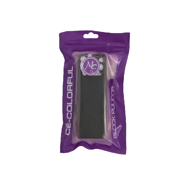 Lima Cubica Colorful Mc Nails Beautiful Purple 1Pza