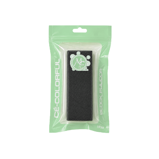 Lima Cubica Colorful Mc Nails Green Life 1Pza